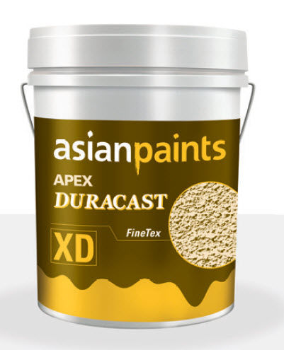 Декоративная краска - APEX DURACAST - ASIAN PAINTS - для наружного применения / для стены / акриловая