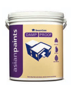 Гидроизолирующая штукатурка - DAMP PROOF - ASIAN PAINTS - для кровли / на основе цемента / однослойная