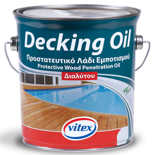 Защитный лак - DECKING OIL - VITEX - из полиуретана / для дерева / водоупорный