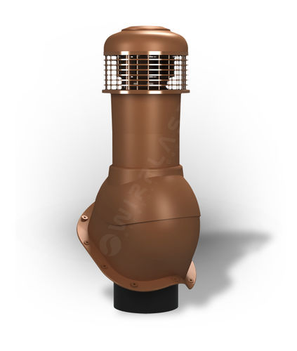 Скатный вентилятор для крыши - WIROVENT® PERFEKTA DN 150 : K65 - Wirplastexpo s.c. - из металла / для бытового использования