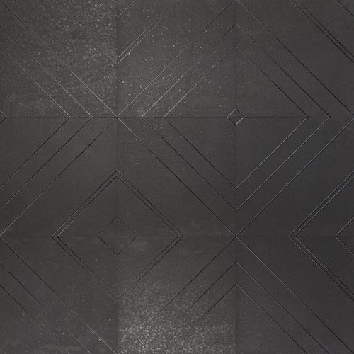Плитка из вулканической лавы - ROMBO - Nero Sicilia - полированная / для интерьера / для наружного применения