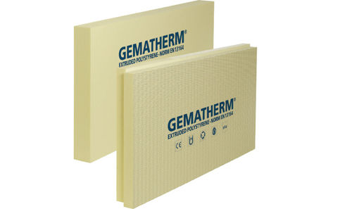 Термическая изоляция - GEMATHERM® XC5 - Gonon Isolation AG (SA) - из экструдированного полистирола / на жесткой панели / для внутреннего пространства