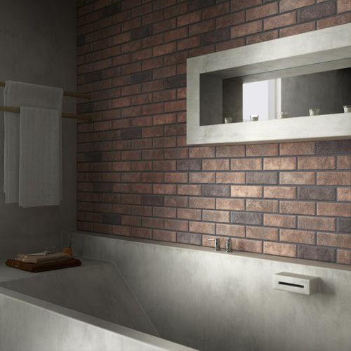 Облицовочный кирпич из терракоты - BRICK-22 - Tercocer - для наружного применения / для интерьера / декоративный