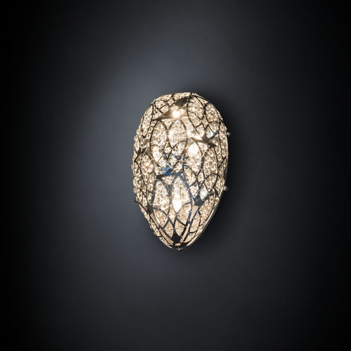 Настенный светильник уникальный дизайн - ARABESQUE EGG - VGnewtrend - для интерьера / из нержавеющей стали / скульптурный