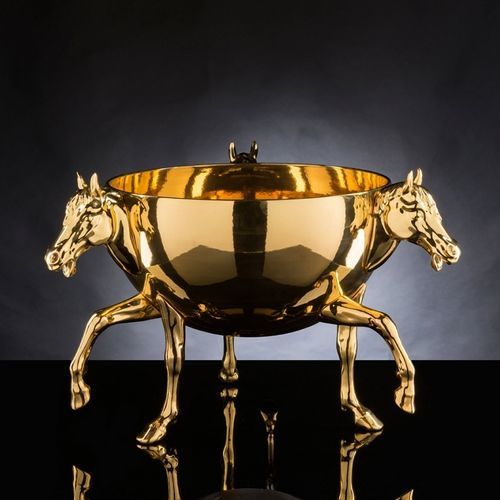 Скульптура из керамики - HORSE 3 - VGnewtrend - для наружного применения / музыкальная / Сделано в Италии
