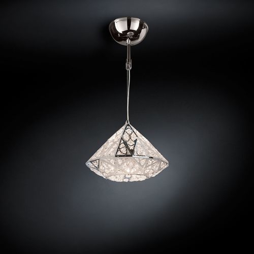 Подвесная лампа - ARABESQUE DIAMOND - VGnewtrend - из нержавеющей стали / из кристалла / современная