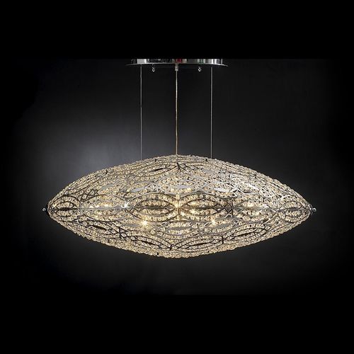 Подвесная лампа - ARABESQUE AIRSHIP - VGnewtrend - из сетки из нержавеющей стали / из полированного металла / современная
