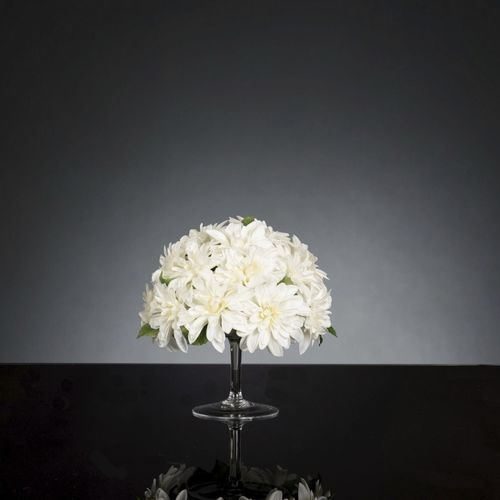Садовый горшок из стекла - STAND DAHLIA - VGnewtrend - отдельностоящий / круглый / Сделано в Италии
