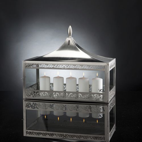 Современная фонарь - TOP LIGHT OF SULTAN - VGnewtrend - из нержавеющей стали / напольная / самонесущая