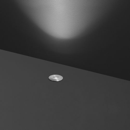 Светильник встраиваемый в пол - HYDROFLOOR NANO XXS - PUK LIGHTING - LED / круглый / IP68