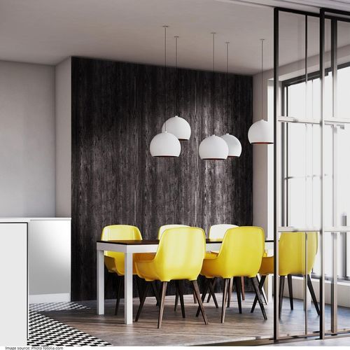 Декоративная панель для внутренней компоновки - WL Carbonized Wood Nature - SIBU DESIGN - настенный / текстурированный / имитация дерева