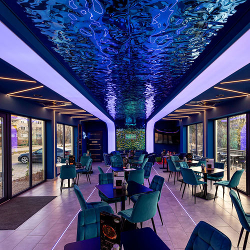 Декоративная панель для настила - SL OCEAN AQUA - SIBU DESIGN - для потолков / для внутренней компоновки / настенная