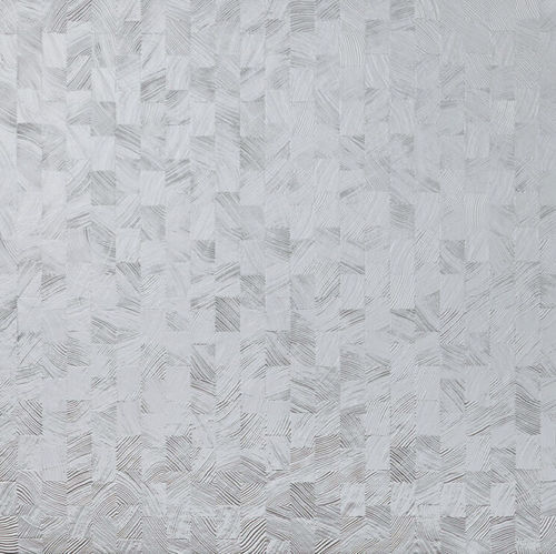 Декоративная панель для внутренней компоновки - SL GRAIN SILVER - SIBU DESIGN - для стены / из полистирола / из ПЭТФ