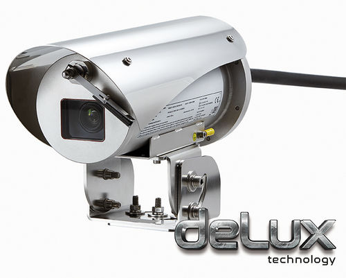 Камера для наблюдения IP - MAXIMUS MVX DELUX - videotec - горизонтальный цилиндрический резервуар / видимая / для наружного применения