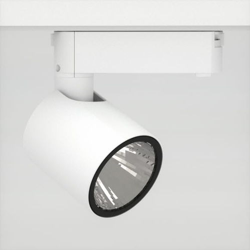 Светильник на рейке LED - REVOC 4000 - La Fortezza S.p.A. - круглый / из литого алюминия / для торговли