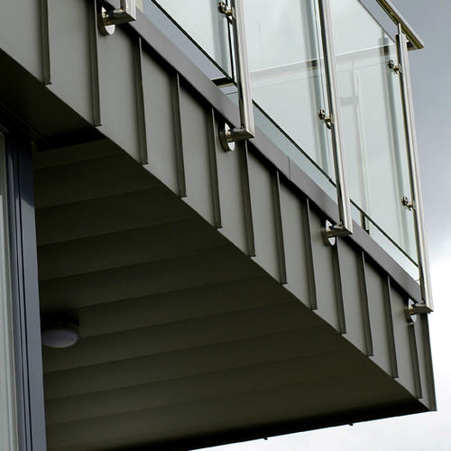 Листовое железо из цинка - elZinc ADVANCE&reg; - ASTURIANA DE LAMINADOS - ламинированное / патинированное / коричневое