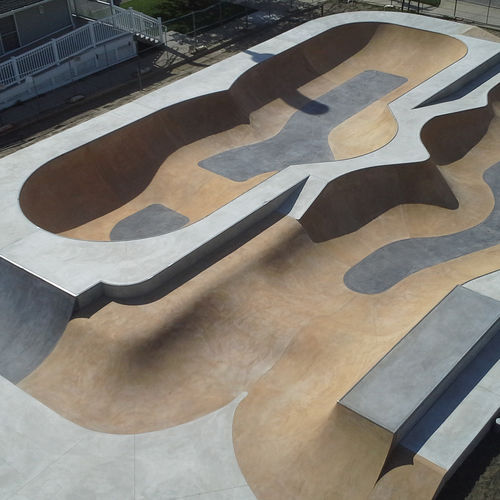 Чаша для серфинг-парка из бетона - CAPE MAY COUNTY - Spohn Ranch Skateparks