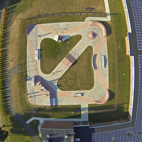 Скейтпарк из бетона - EVERGREEN CENTER - Spohn Ranch Skateparks