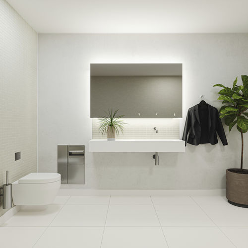 Современная ванная комната - ALAVO - Dolphin Solutions Ltd - из нержавеющей стали / из Solid Surface / сборная