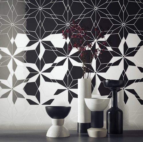 Плитка из стекла - DIAMOND - NEMO TILE - глянцевая / для интерьера / для ванной комнаты