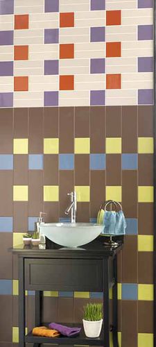 Плитка из керамики - METRO SOLIDS - NEMO TILE - матовая / для интерьера / для кухни