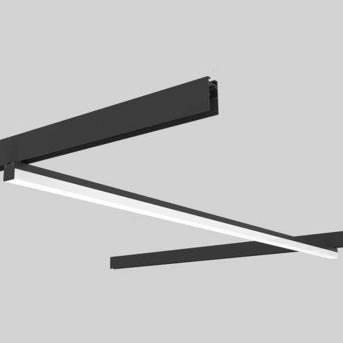 Светильник на рейке LED - 48 - Nexia - линейный / из алюминия / из опала