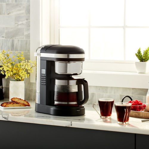 Кофемашина с фильтром - 5KCM1209EOB - Kitchenaid France - автоматическая / чай / черная