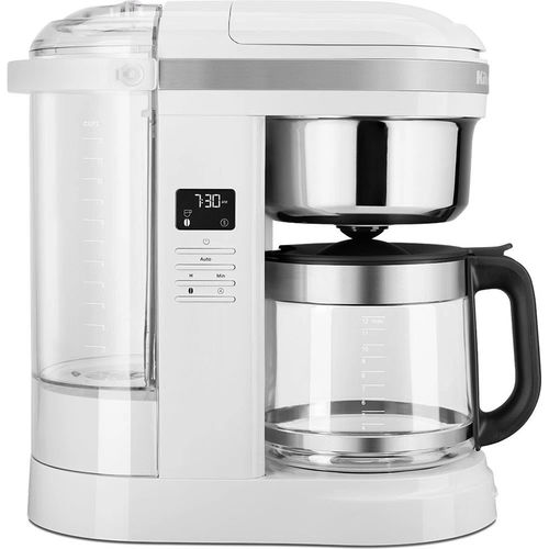 Кофемашина с фильтром - 5KCM1208EOB - Kitchenaid France - автоматическая / белая / с экраном TFT-LCD