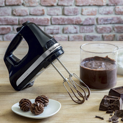 Сбивально-смесительная машина со спиральной пружиной - 5KHM5110EWH - Kitchenaid France - для кондитерских изделий / с венчиком / с подъемной головкой
