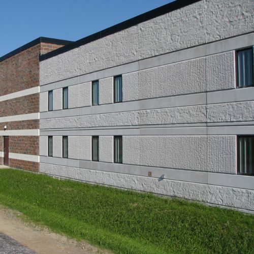 Панельная облицовка фасада - The Fort Miller Co. - из предварительно подготовленного бетона / текстурированная / имитация камня