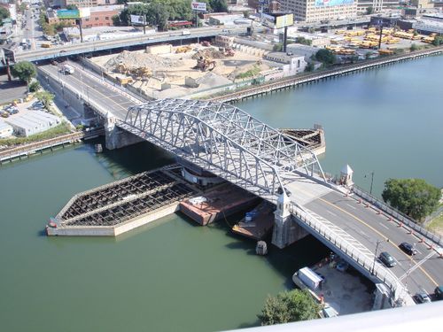 Мост из железобетона - 145TH ST. - The Fort Miller Co. - из предварительно подготовленного бетона / с решеткой / с балками