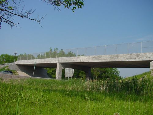 Мост из железобетона - FARMINGTON/HOOK - The Fort Miller Co. - из предварительно подготовленного бетона / с балками / дорожный