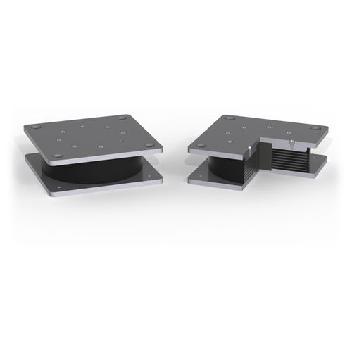 Структурный вспомогательное устройство - E-SAFE : LRB - Agom Metal Rubber engineering - антивибрационный / сейсмический / из эластомера