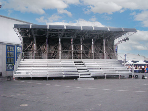 Сборная ступень - GRANDSTANDS - Pilosio - демонтируемая / для улицы / для спорткомплекса