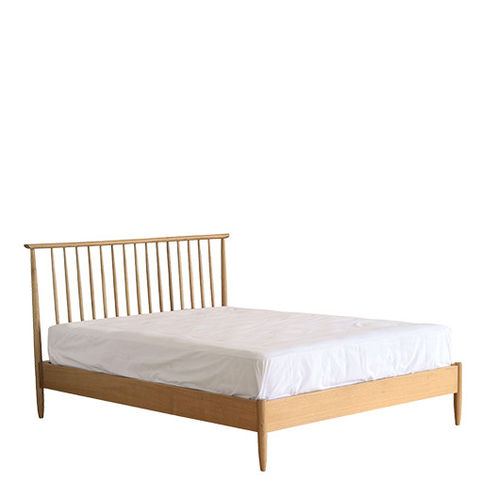 Двуспальная кровать - TERAMO - ercol - классическая / с изголовьем / из дуба