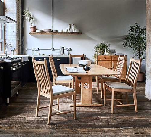 Классический cтул для столовых - WINDSOR : 1138 - ercol - для интерьера / из ткани / из ясеня