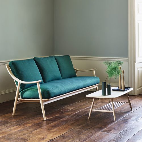 Современный диван - MARINO - ercol - из ткани / со съемной подушкой / цвет по индивидуальному заказу