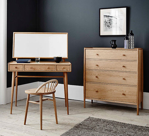 Современный туалетный столик - SHALSTONE - ercol - из дуба / одноместный