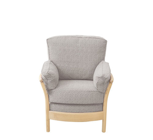 Классическое кресло - RENAISSANCE : PICCOLA - ercol - из ткани / из ясеня / с подушками