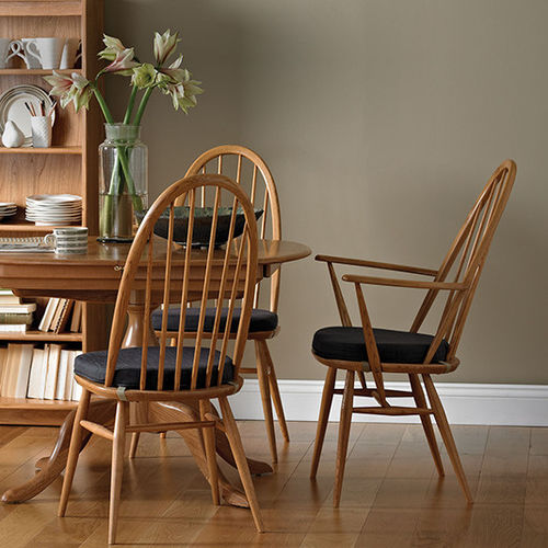 Классический cтул - WINDSOR : 1875A - ercol - для интерьера / из ткани / из ясеня