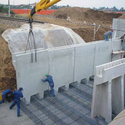 Опора моста из железобетона - SUBWAYS - Paver