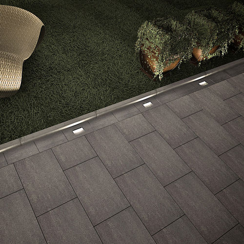 Напольная плитка из бетона - SAINT FLORENT LED - Paver - для наружного применения / для пешеходных переходов / с подсветкой