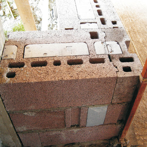 Полый бетонный блок - SUPERTERMICO B 30T & B36T - Paver - для несущей стены / со встроенной изоляцией