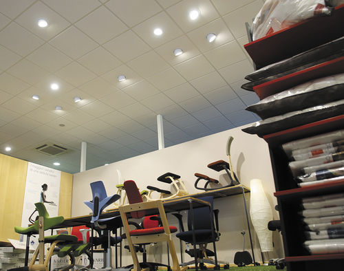 Встраиваемый точечный светильник в потолок - HALL LED PROFLEX  - Esse-ci - LED / круглый / IP44