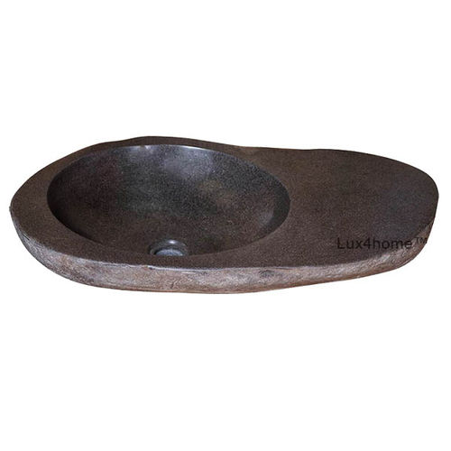 Настольная раковина - SLICE - Lux4home™ - из Riverstone® / из базальта / органическая