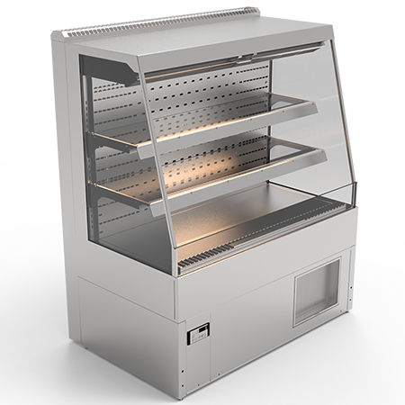 Полочная холодильная витрина - CALEO COLD 120 - AKE Ausseer Kälte- u. Edelstahltechnik GmbH  - для торговли / с освещением