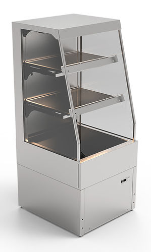 Стоечная витрина с подогревом - CALEO HOT 60 - AKE Ausseer Kälte- u. Edelstahltechnik GmbH  - видимая / для профессионального использования