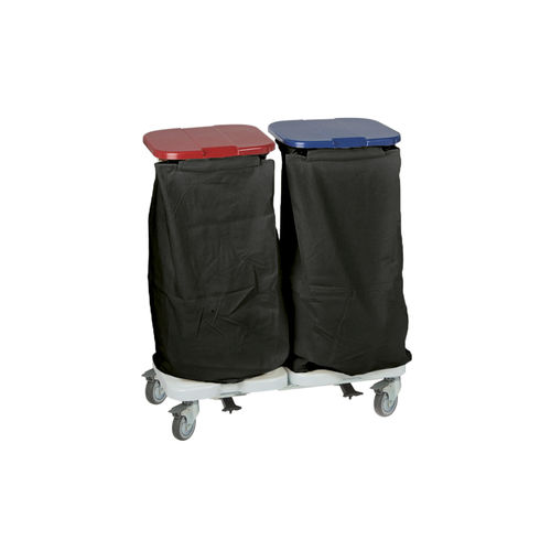 Тележка для белья - TRISAC ALU 2 - CADDIE HOTEL - для гостиницы / из пластика / из анодированного алюминия