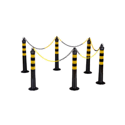 Мобильная стойка огражденияния с веревкой - SET-FP-GS-750 - Dancop International GmbH 