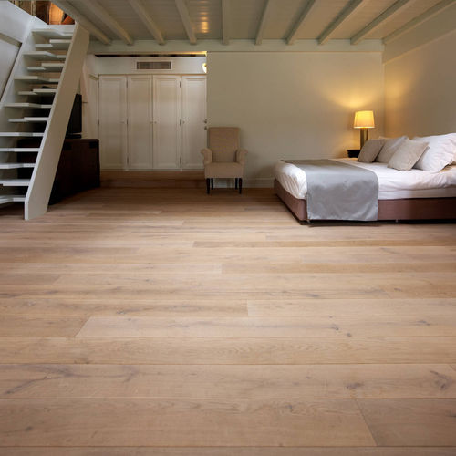 Паркет из паркетной доски - W.02 - Dennebos Flooring - из дуба / «венгерская елка» / промасленный